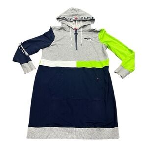 Rare Seattle Seahawks NFL Tommy Hilfiger Women’s Sweatshirt Dress, Size Large